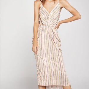 BCBGeneration Women's Sleeveless Midi Dress with Pockets